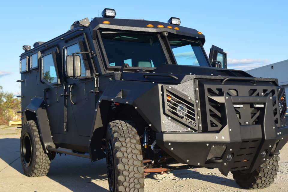 Tag armored vehicles